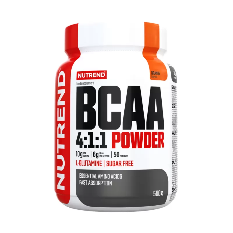 БЦАА BCAA 4:1:1 POWDER, Nutrend 500 г, ананас - Купить в Минске – фото товара БЦАА BCAA 4:1:1 POWDER, Nutrend 500 г, ананас - Купить в Минске – спортивное питание ProGym