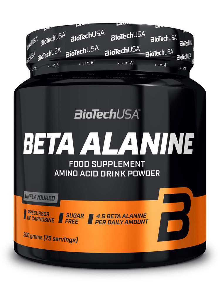Бета-аланин Beta Alanine BioTechUSA, 300г, без вкуса - Купить в Минске – фото товара Бета-аланин Beta Alanine BioTechUSA, 300г, без вкуса - Купить в Минске – спортивное питание ProGym