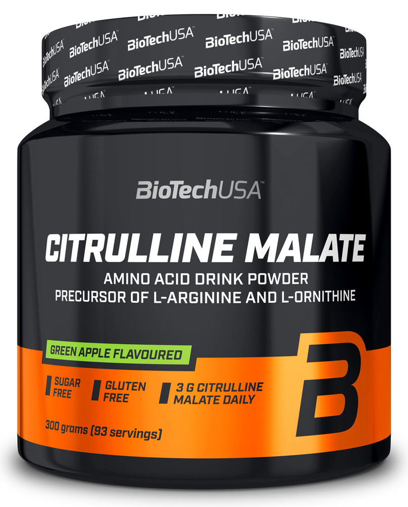 Цитруллин Citrulline Malate BiotechUSA, 300г - Купить в Минске – фото товара Цитруллин Citrulline Malate BiotechUSA, 300г - Купить в Минске – спортивное питание ProGym
