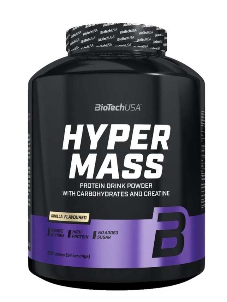 Гейнер Hyper Mass BiotechUSA, 2270г, шоколад - Купить в Минске – фото товара Гейнер Hyper Mass BiotechUSA, 2270г, шоколад - Купить в Минске – спортивное питание ProGym