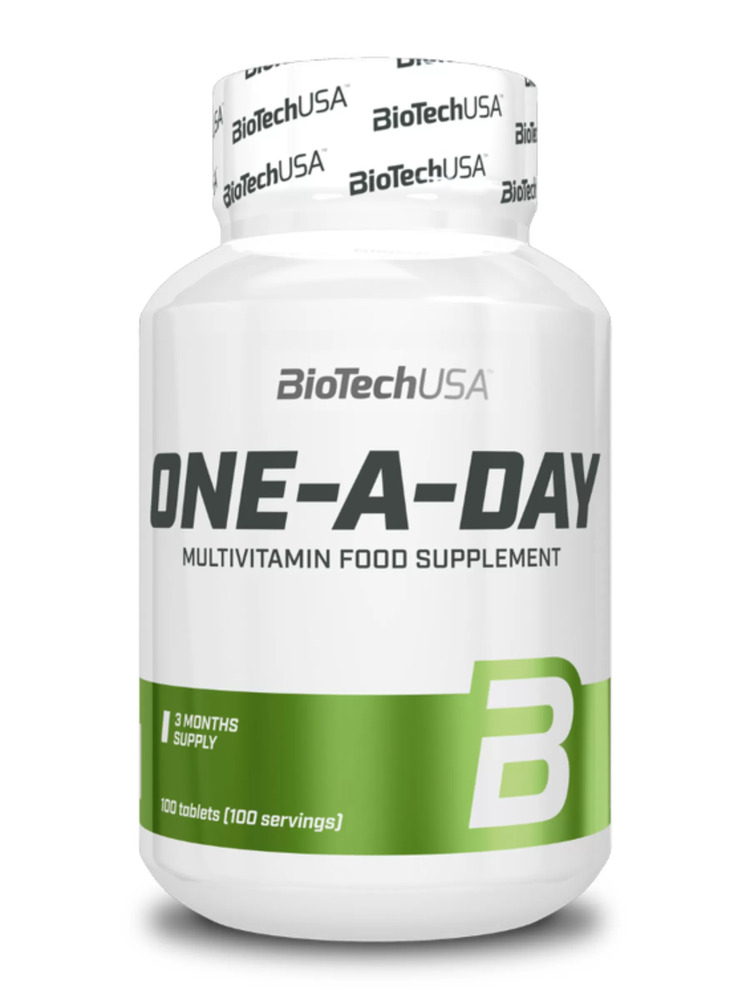 Витамины One a Day BiotechUSA, 100 таб. - Купить в Минске – фото товара Витамины One a Day BiotechUSA, 100 таб. - Купить в Минске – спортивное питание ProGym