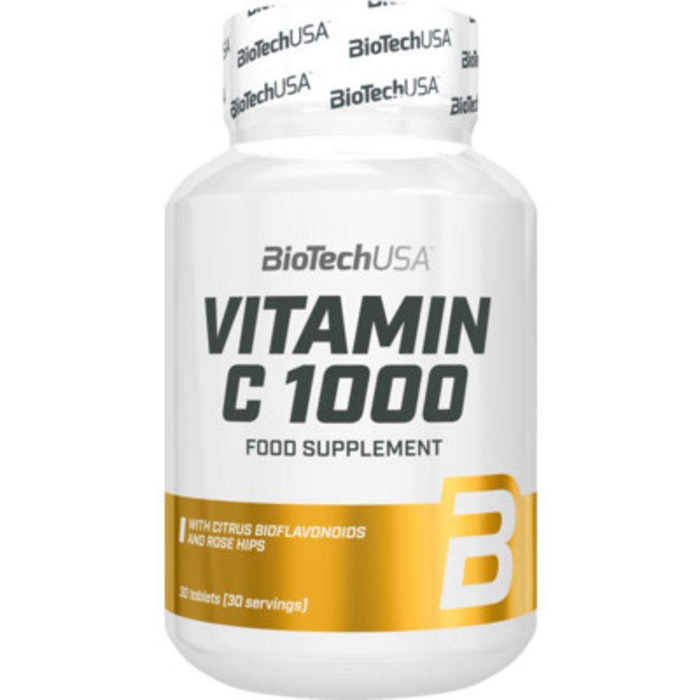 Витамины Vitamin C 1000 BiotechUSA, 30 таб. - Купить в Минске – фото товара Витамины Vitamin C 1000 BiotechUSA, 30 таб. - Купить в Минске – спортивное питание ProGym
