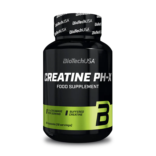 Креатин Creatine PH-X BiotechUSA, 90 капс. - Купить в Минске – фото товара Креатин Creatine PH-X BiotechUSA, 90 капс. - Купить в Минске – спортивное питание ProGym