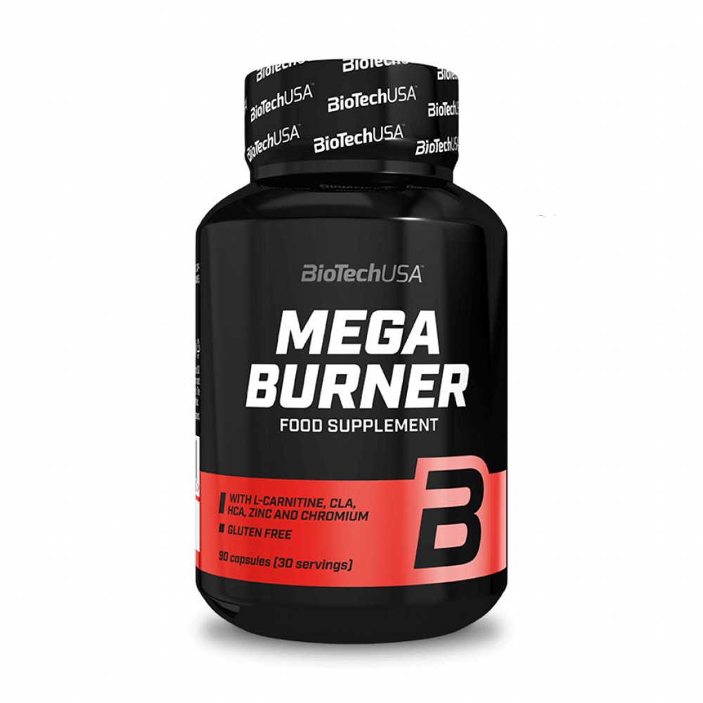 Жиросжигатель Mega Burner BiotechUSA, 90 капс. - Купить в Минске – фото товара Жиросжигатель Mega Burner BiotechUSA, 90 капс. - Купить в Минске – спортивное питание ProGym