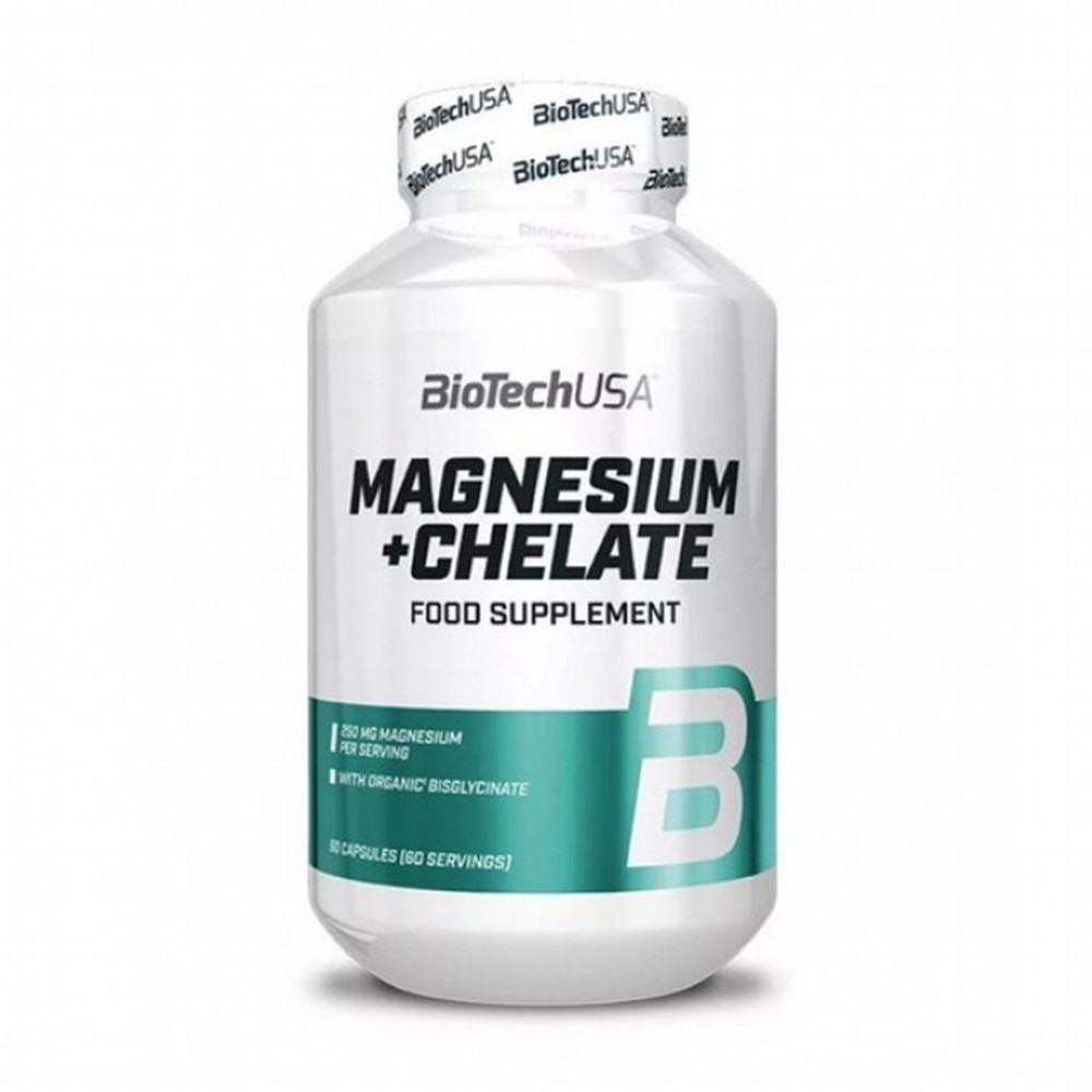 Витамины Magnesium + Chelate BiotechUSA, 60 капс. - Купить в Минске – фото товара Витамины Magnesium + Chelate BiotechUSA, 60 капс. - Купить в Минске – спортивное питание ProGym