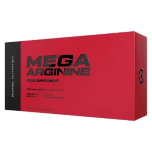Аргинин Mega Arginine Scitec Nutrition, 120 капс. - Купить в Минске – спортивное питание ProGym