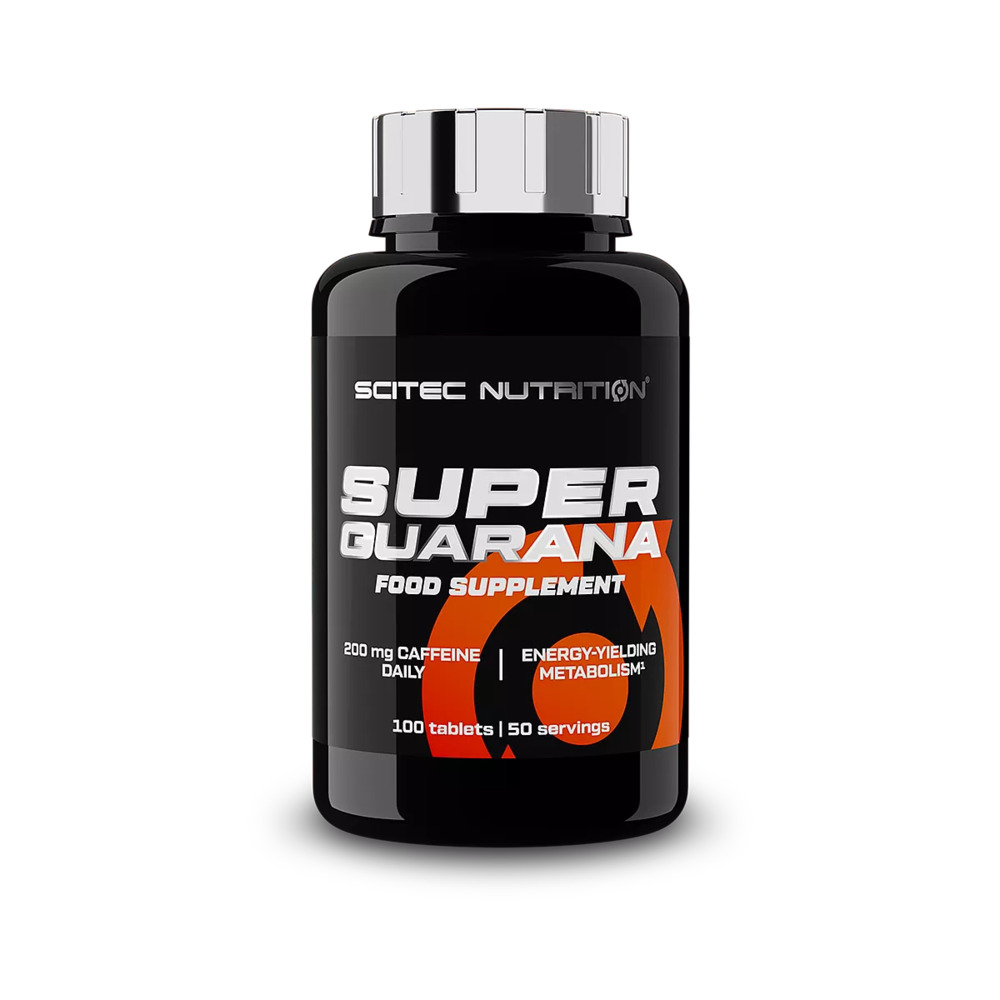 Энергетик Super Guarana Scitec Nutrition, 100 таб. - Купить в Минске – фото товара Энергетик Super Guarana Scitec Nutrition, 100 таб. - Купить в Минске – спортивное питание ProGym