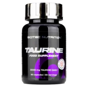 Таурин Taurine Scitec Nutrition, 90 капс. — уникальная спортивная добавка, сочетающая эффективность и качество