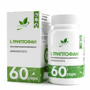 Триптофан Naturalsupp, 500мг, 60 капс. - Купить в Минске – спортивное питание ProGym