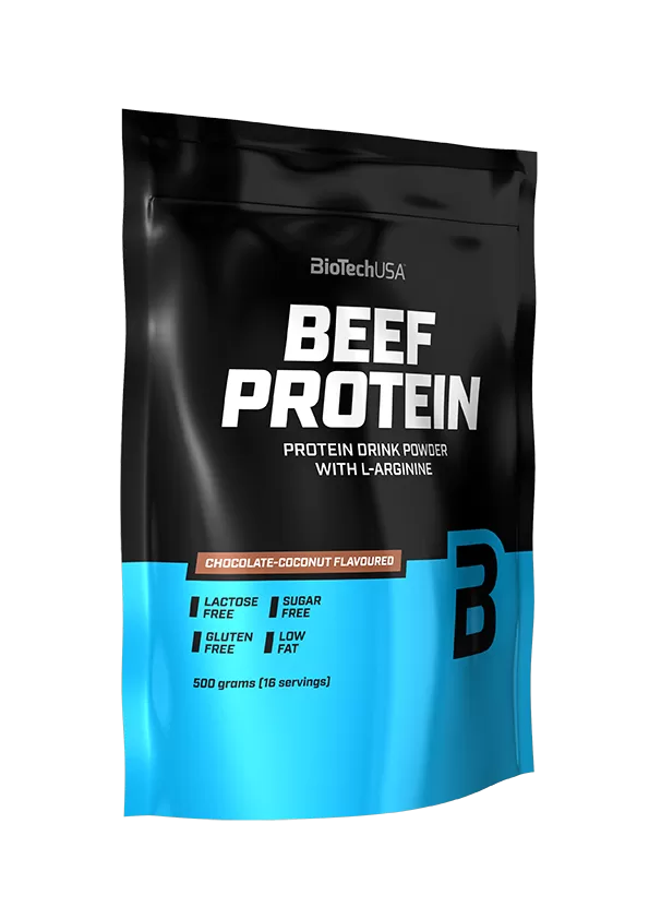 Протеин Beef Protein BiotechUSA, 500г - Купить в Минске – фото товара Протеин Beef Protein BiotechUSA, 500г - Купить в Минске – спортивное питание ProGym
