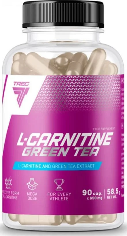 L-карнитин Trec Nutrition L-Carnitine + Green tea (90 капсул) - Купить в Минске – фото товара L-карнитин Trec Nutrition L-Carnitine + Green tea (90 капсул) - Купить в Минске – спортивное питание ProGym