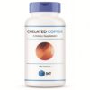 Медь хелат Chelated Copper 2,5 mg от SNT (90 tabs)
