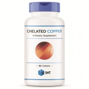 Медь хелат Chelated Copper 2,5 mg от SNT (90 tabs)