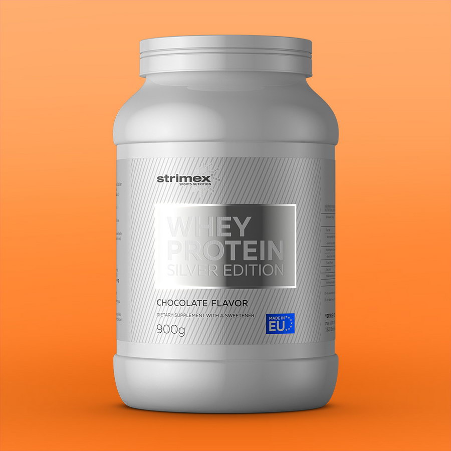 Протеин Whey Protein Silver Edition Strimex, 900 г - Купить в Минске – фото товара Протеин Whey Protein Silver Edition Strimex, 900 г - Купить в Минске – спортивное питание ProGym