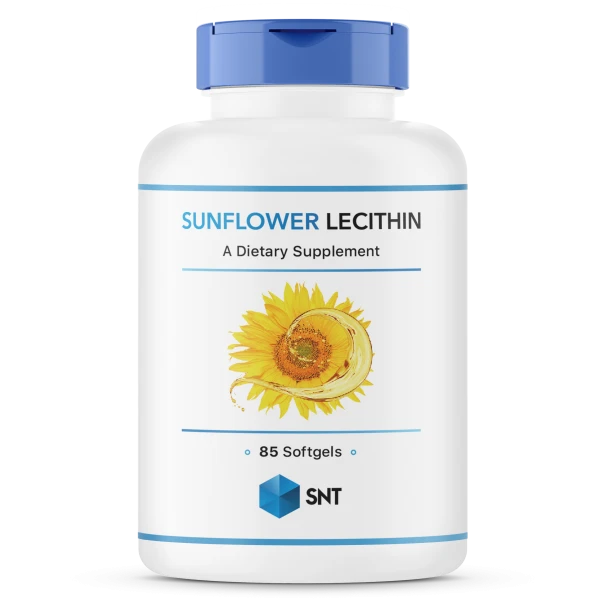 Лецитин подсолнечный SNT Sunflower Lecithin, 85 капсул - Купить в Минске – фото товара Лецитин подсолнечный SNT Sunflower Lecithin, 85 капсул - Купить в Минске – спортивное питание ProGym
